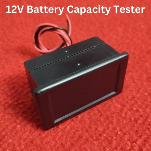 12V Battery Capacity Tester With Digital Voltmeter DC 12-60V Car Lead Acid Battery Indicator Battery Capacity Tester Monitor Red Green LED Digital Voltmeter Acid Lead Battery Detector Voltage Meter Battery Level Indicator Charge Level Indicator 