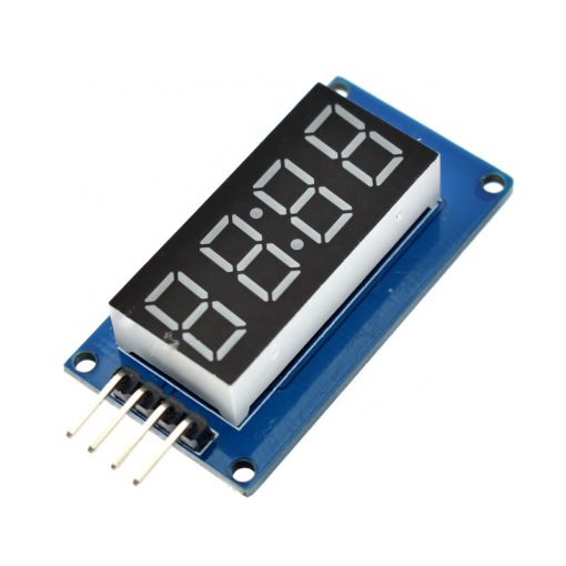 Digit DislayTM1637 LED Display Module For Arduino 7 Segment 4 Bits Clock RED Anode Digital Tube Four Serial Driver Board Pack