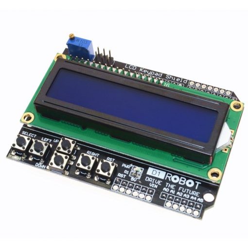 Keypad Shield With LCD1602 LCD Display Monitor 1602 16×02 5V Character Blue Backlight Screen LCD 1602 IIC I2C For Arduino LCD Display