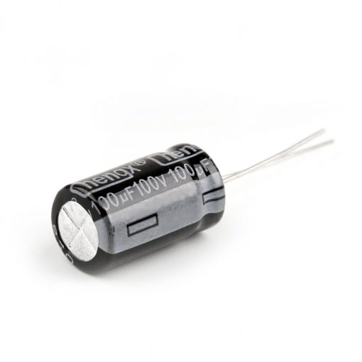 Electrolytic Capacitor 100uF 100V Radial Polarized Aluminum Electrolytic Capacitor