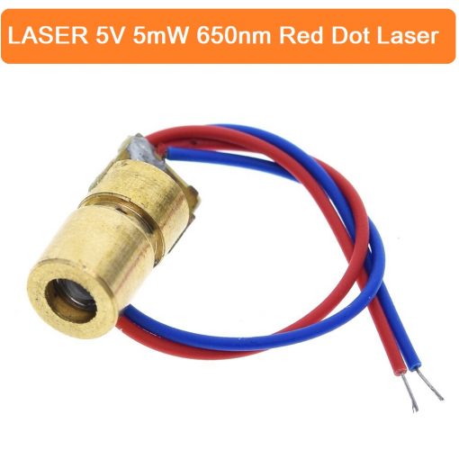 LASER 5V 5mW 650nm Red Dot Laser