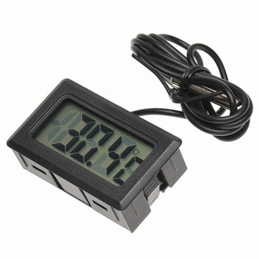 TL8009 LCD Digital Thermometer Black/White