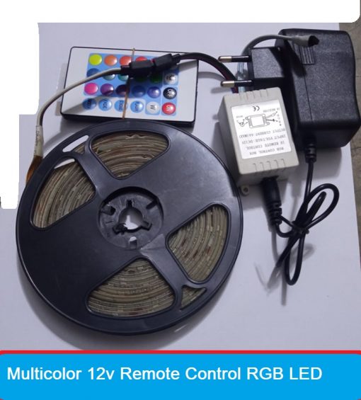 Multicolor DC 12v Remote Control RGB LED Strip Color Changing Light 