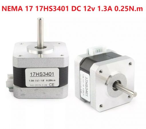 NEMA 17 17HS3401 DC 12v 1.3A 0.25N.m 1.8 Degree 4 Pin Cable 42 BYGH 34mm Stepper Motor 