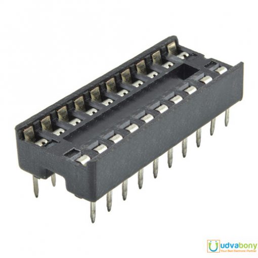 IC Base 20 Pin PCB Mount IC Socket For 20 Pin IC