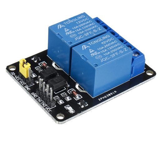 2CH 5V REALY Switches Module DC 5V Dual Channel Relay Control Module ...