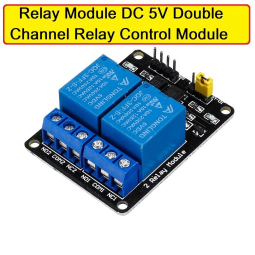 Relay Module DC 5V Double Channel Relay Control Module With Screw Terminal For Arduino Two 2 Channel DC5V With Optocoupler Protection