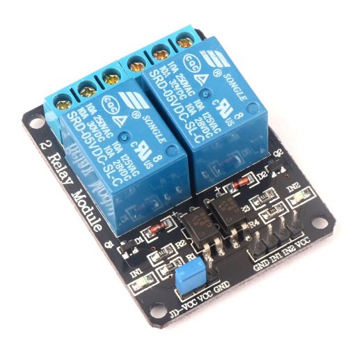 Relay Module Dc 5v Double Channel Relay Control Module