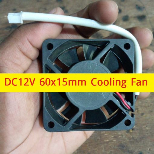 60mm 12V Cooling Fans 6015 DC 12V 60x60x15mm Heatsink Cooler Cooling Fan Radiator Heat Dissipation Fan With Cables