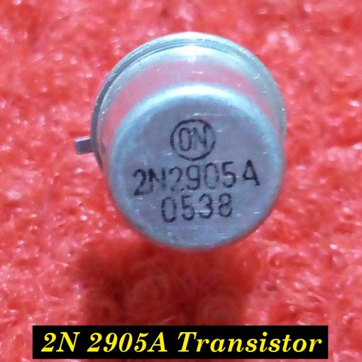 A Class 2N2905 2N-2905 2905 PNP Transistor 40V 800mA 800mW Bipolar Transistor TO-39 Metal Case Switching Transistor