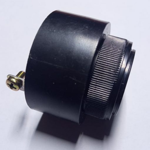 BLACK Color 42mm INTERMITTENT Beep BUZZER DC 3-24V 85DB  Alarm Electronic Piezo Buzzer Sounder 3V 24V Intermittent Buzzer 2 Mounting Screw Terminal Leads