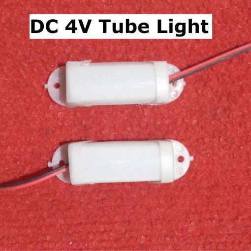 2PCS - 4V WHITE Color Tube Light DC 4V 2" Inch 3Pcs SMD LED White LED Tube Light For Bedroom Garden Outside Solar Light Office Home Exhibition Lighting LED DIY