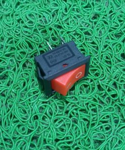 SLD1 6A 2Pin RED BLACK Color MICRO ON OFF Switch 2 Pin 6A 250VAC 2 Positions SPDT ON OFF Boat Rocker Switches Power Rocker Switches Electronic Projects