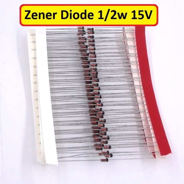 500mW 15V 1/2Watt Zener Diodes 0.5W 1/2w 15V 1N5245 Through Hole ...