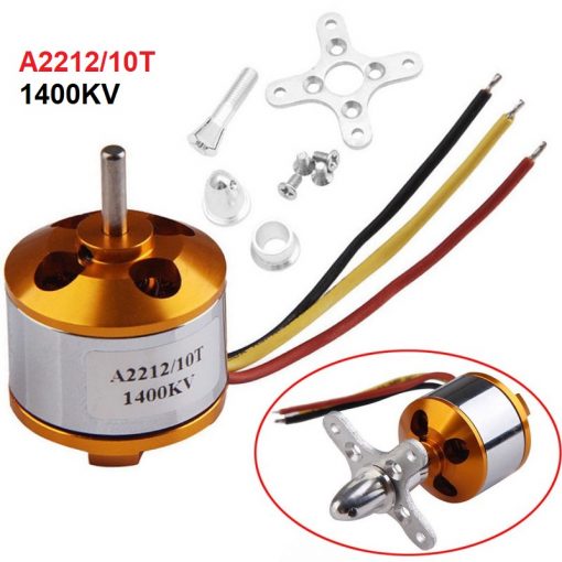 A2212 1400KV Brushless Outrunner Motor