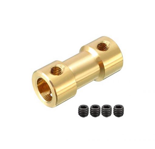 Copper Coupler 3mm To 2mm Universal Motor Shaft Joint