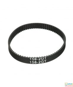 GT2 Timing Belt 158mm Width 6mm Endless Closed Loop Rubber Belt 79 Teeth For 3D Printer CNC Machine Parts 158-2GT-6