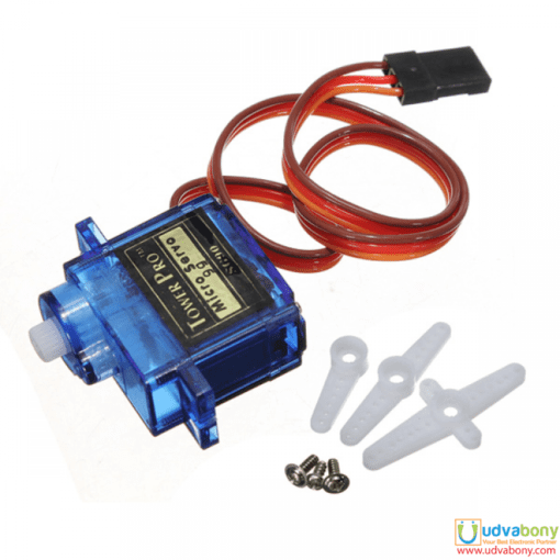 TowerPro SG90 1.2kg.cm Metal Gear Servo Motor 180° Degree Rotation DC 3v 7.2v Standard Quality SG 90 For Electronics Project Arduino DIY