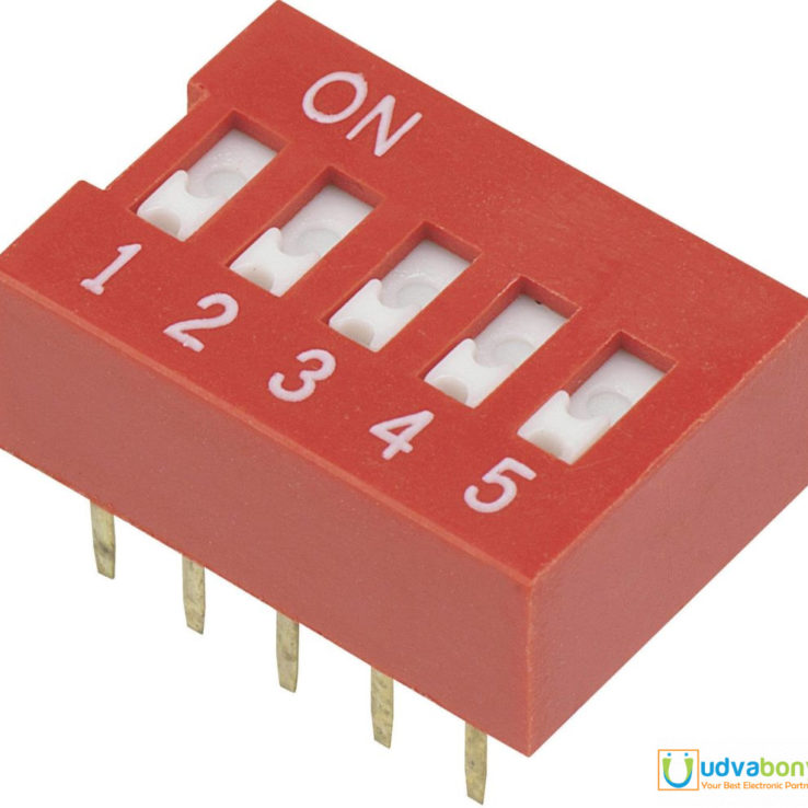 Position Dip Switch Mm Pitch Dip Switch Piano Type