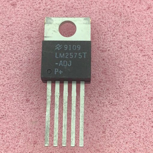 LM2575T LM2575 LM 2575 Adjustable Voltage Regulator Buck IC Max Input 40V Max Output 37V Step Down Single Phase Voltage Regulator IC 5 Pin TO-220-5 Switching Voltage Regulator