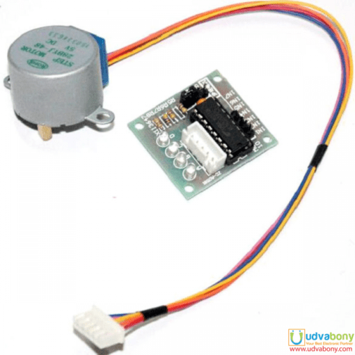 Stepper Motor DC 5V 28BYJ-48 4 Phase 5 Wires With ULN2003 Driver Board Programmable Small Reduction Gear Motor For Arduino DIY Project