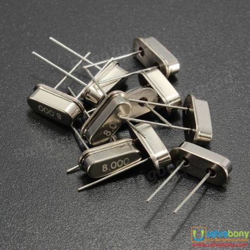 Crystal Oscillator 8MHz Mini Passive Resonator 8 MHz Inline Feet Passive Crystal