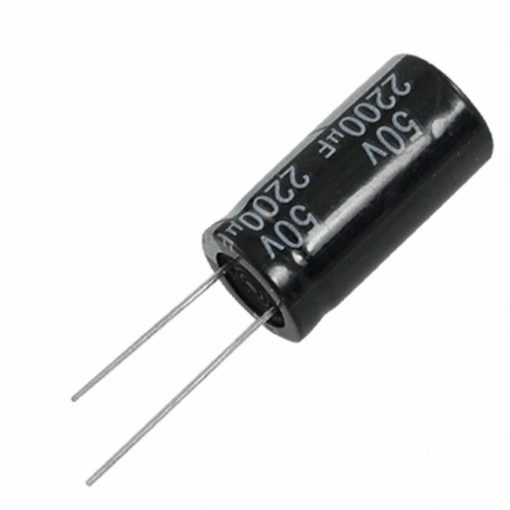 Electrolytic Capacitor 2200uF 50V Radial Polarized Aluminum Electrolytic Capacitor