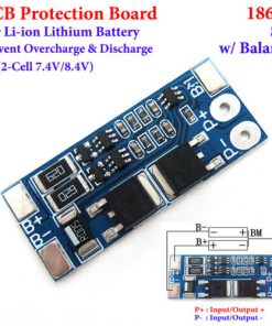 BMS Battery Protection Board 2S 8A 7.4V 8.4V 18650 AA AAA Lipo Li-ion Lithium Battery BMS Charger Protection Module Board Circuit  