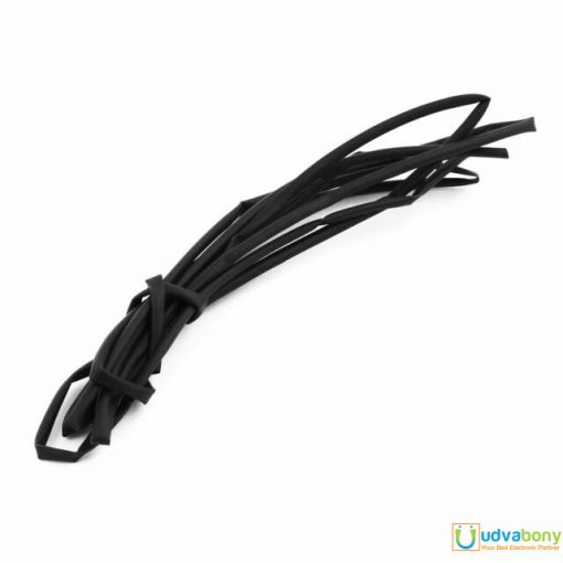 Heat Shrink Tube 4mm Heatshrink 1 Gauge Tubing Shrinkable Wrap Wire Cable Sleeve Set Heat Shrink Φ4mm Wire DIY Connector Repair