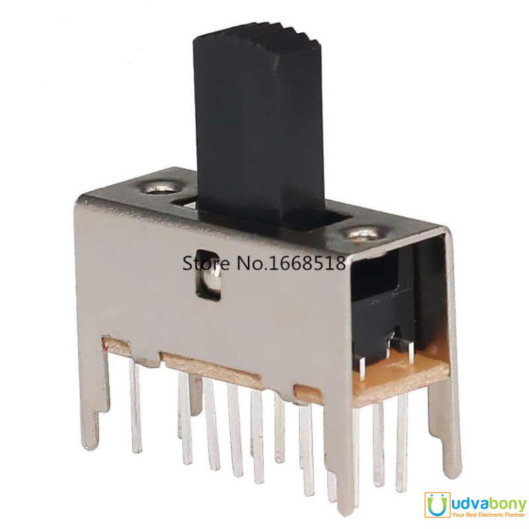 Slide Switch 16 Pin 3 Position Steel Body - Udvabony.com - Electronics ...