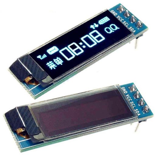 OLED LCD Display 0.91 Inch DC 3-5V 4 Pin 12832 128x32 Pixel LCD Display Module IIC I2C Interface Communicate Module For Arduino 