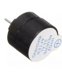 BALCK 12mm Diameter Universal Mini Buzzer Piezoelectric 3V 5V 12V Magnetic 85dB Long Continuous Beep Tone Buzzer 2 Pin Leads Connections Leg