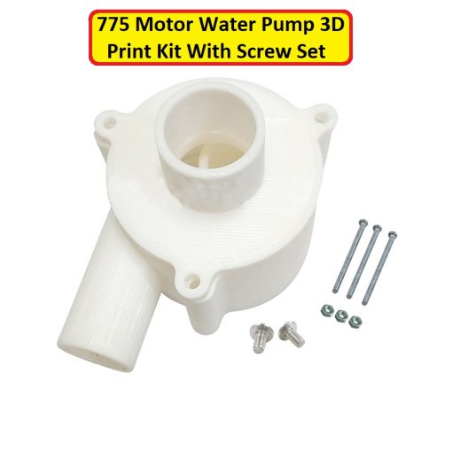 775 Motor Water Pump 3D Print Kit With Screw Set