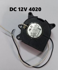 Cooling Blower Fan DC 12V 40x20mm Radial Turbine Blower Brushless Exhaust Fans 4020 With Short Cable