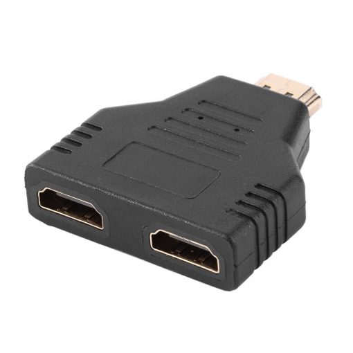 2 In 1 HDMI Male To Dual HDMI Female Port Gold Plated Audio Video Splitter Adapter Converter 1080P HD TV HD PC Monitor