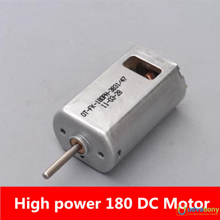 Carbon Brushed 180 DC Motor 6V~12V 24000RPM For Model Plane - Udvabony ...