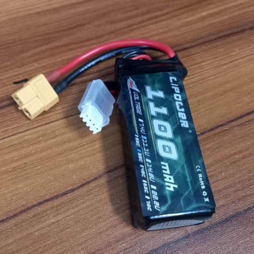 Lipo Battery 11.1V 1100mAh 3S 35C