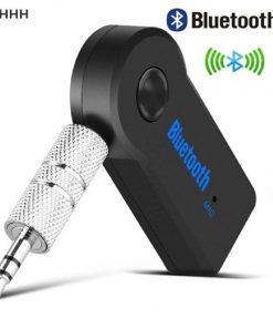 CAR BLUETOOTH 3.5mm Car Wire-less Bluetooth Car Kit AUX Audio Music Receiver Adapters Handsfree With Mic For Phone MP3 Player Headphone Handsfree