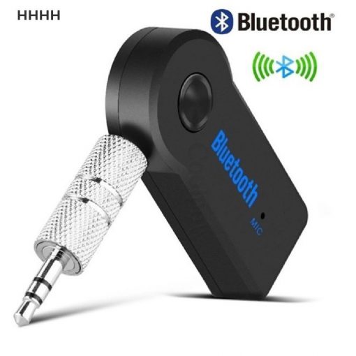 CAR BLUETOOTH 3.5mm Car Wire-less Bluetooth Car Kit AUX Audio Music Receiver Adapters Handsfree With Mic For Phone MP3 Player Headphone Handsfree