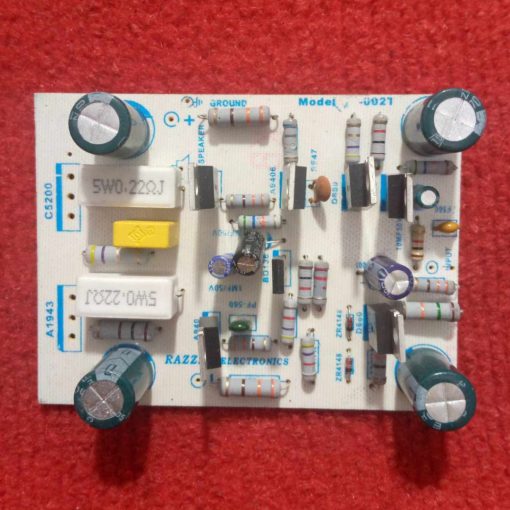 2 Transistors Amplifier Circuit Board For 5200 & 1943 IC Mono Amplifiers Board 2 Transistor IC Not Included In This Board Home Entertainment & Amplifiers