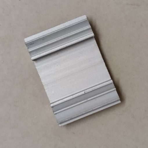 Aluminum Heat Sink 55x30x5mm Regulator Heatsink TO-247 Heat Diffuse Cooling Silver Tone For IRFP IC MOSFET Transistor