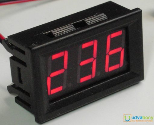 Digital Display Voltmeter AC 50-500V