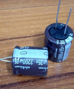 2200uF 35V Capacitor RADIAL Electrolytic Capacitor 2200uF Capacitor 35V 2200uF Radial Polarized Aluminum Electrolytic Capacitors 2 Pin Leads