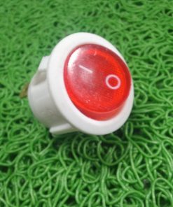 WHITE BLACK Color 3 Pin KCD1 Rocker Switches AC 250V 10A 3Pin On Off Full Illuminated Neon RED Indicator SPST Power Switch For Auto Car Boat IPS UPS