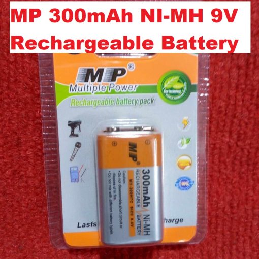 MP300mAh Battery NI-MH 9V Battery Rechargeable Battery 9V Rechargeable Battery 6F22 9V Battery Rechargeable 450mAh Rechargeable Battery For Multimeter Battery