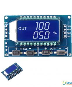 Signal Generator PWM Pulse Frequency Duty Cycle Adjustable Module LCD Display 3.3V-30V 1Hz-150Khz PWM Board Module