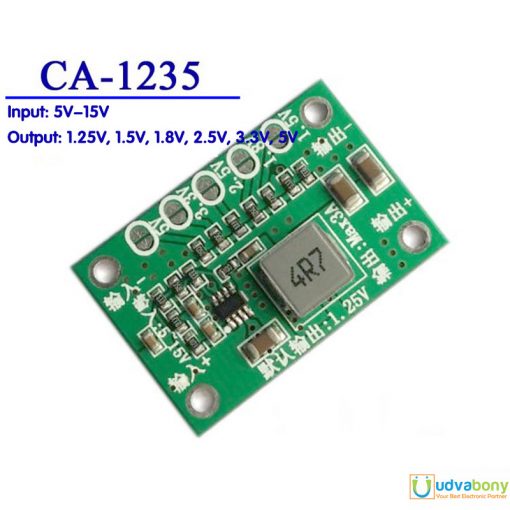 CA-1235 Buck Converter Step Down Power Supply Module MP1495 Chip Output DC 1.25V 1.5V 1.8V 2.5V 3.3V 5V Adjustable Input DC 3A 5V-15V