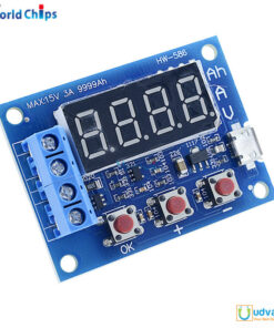 HW586 HW-586 1.2V 12V 18650 Li-ion Lithium Battery Capacity Tester ...