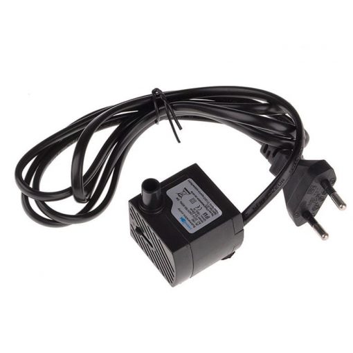 Submersible Water Pump AC 220V 3W 200LH Submersible Water Aquariums Pump Black Color For Garden Outdoor Fish Tank EU Plug 