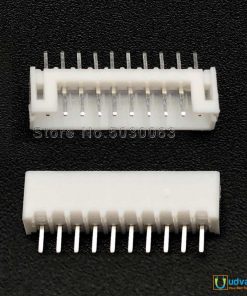 Female Housing JST XH Male Header 10 Pin 2.54mm Pitch Male Connector For Electronics Projects PCB Mount Circuit Breadboard Friendly DIY